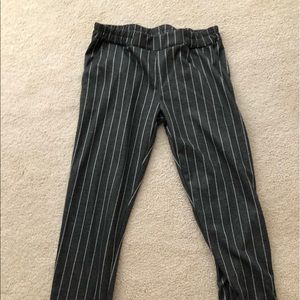 striped pants